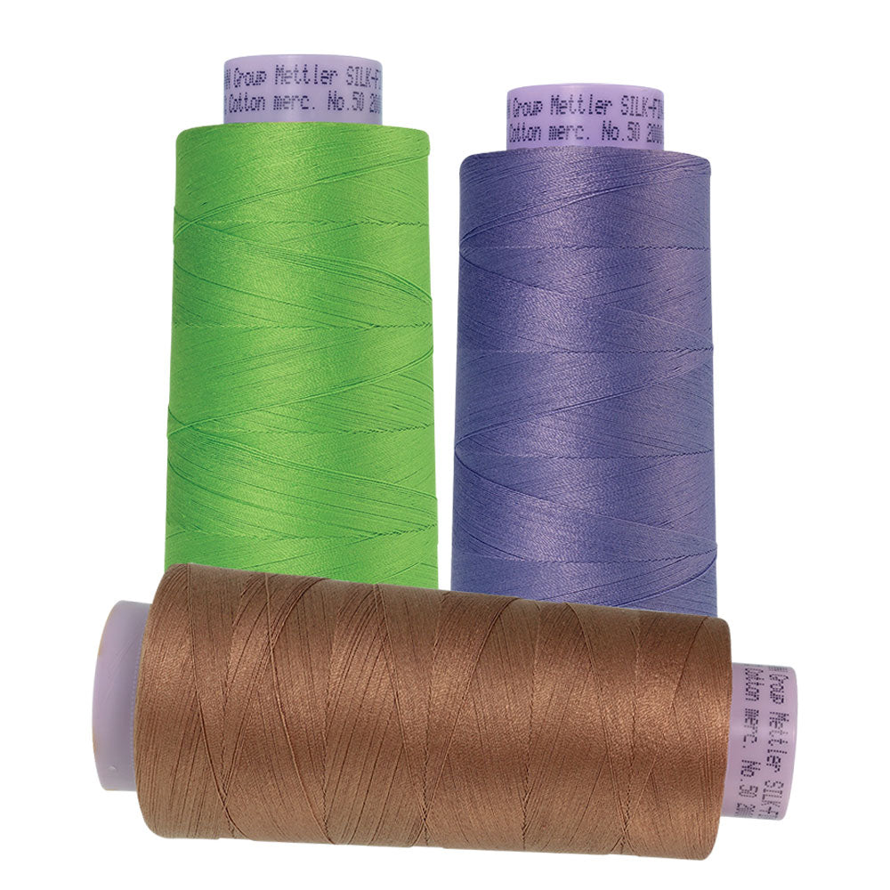 Mettler Silk Finish Cotton Thread 50wt Cones