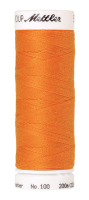 Mettler Seralon 62/2 200m  100% Polyester Pumpkin 0122