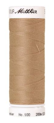 Mettler Seralon Thread 62/2 200m  100% Polyester Straw 0538