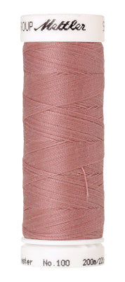 Mettler Seralon 62/2 200m  100% Polyester Antique Pink 0637
