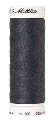 Mettler Seralon 62/2 200m  100% Polyester Mousy Gray 0878