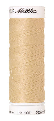Mettler Seralon Thread 62/2 200m  100% Polyester Oat 1209