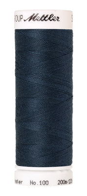 Mettler Seralon Thread 62/2 200m  100% Polyester Harbor 1276