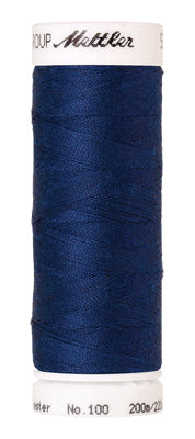 Mettler Seralon 62/2 200m  100% Polyester Imperial Blue 1304