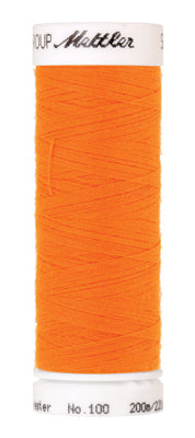 Mettler Seralon 62/2 200m  100% Polyester Vivid Orange 1428