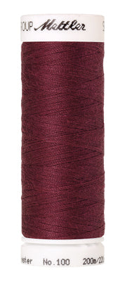 Mettler Seralon Thread 62/2 200m  100% Polyester Claret 1461