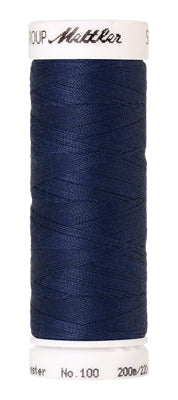 Mettler Seralon 62/2 200m  100% Polyester Prussian Blue 1467