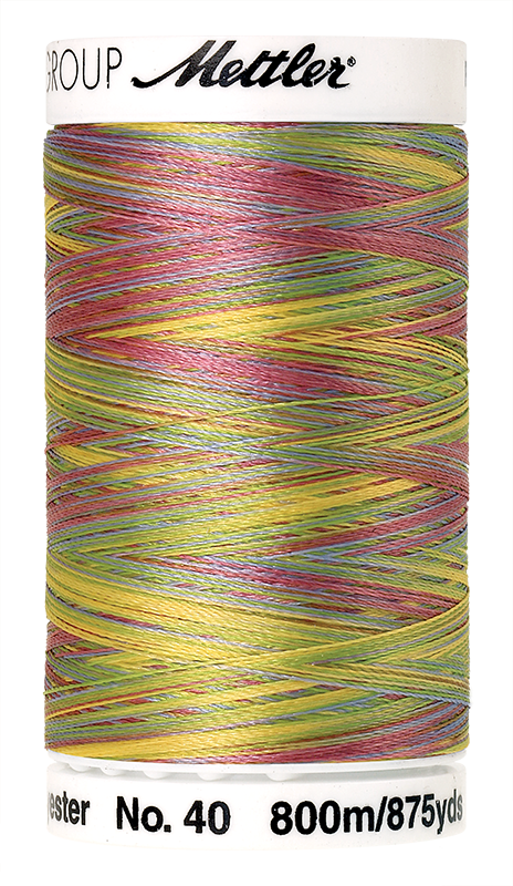 Mettler Polysheen Thread Multi 40wt 800m Spring Fling 9977
