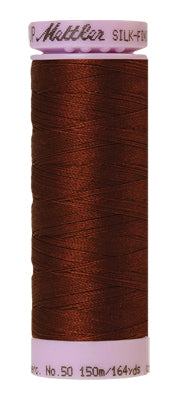Mettler Cotton Thread 50/2 150m Friar Brown 0173