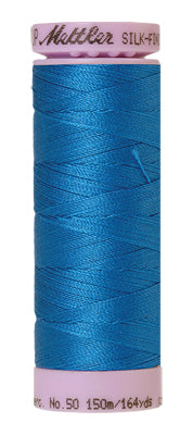 Mettler Cotton Thread 50/2 150m Mediterranian Blue 0339