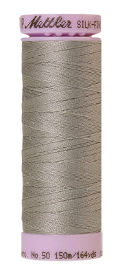 Mettler Cotton Thread 50/2 150m Titan Gray 0413