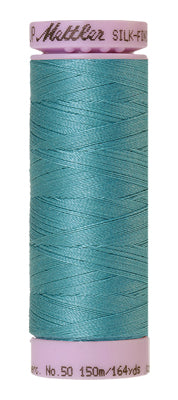 Mettler Cotton Thread 50/2 150m Blue-green Opal 0611