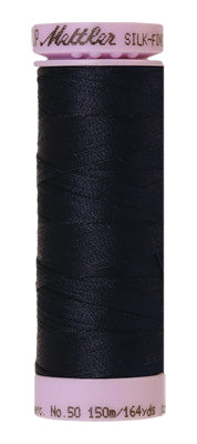 Mettler Cotton Thread 50/2 150m Dark Blue  0827