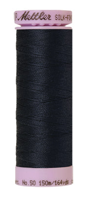 Mettler Cotton Thread 50/2 150m Black Iris 1243