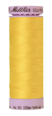 Mettler Cotton Thread 50/2 150m Vibrant Yellow 2263