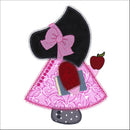 V-Stitch Designs Back to School Sunbonnet Sue  - Digital Download