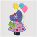 V-Stitch Designs Balloon Sunbonnet Sue  - Digital Download