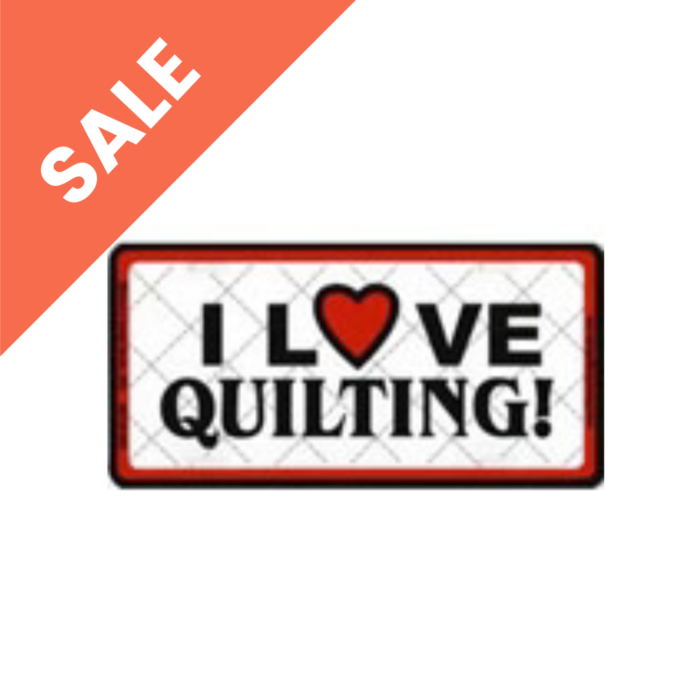 Quilter's Licence Plates