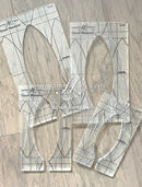 Amanda Murphy ¼"  Every Leaf 1 Templates Set of 4