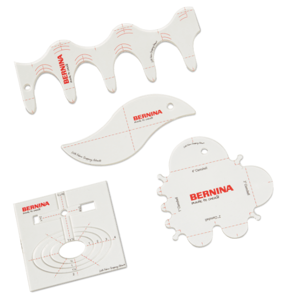 Bernina Quilting Ruler Kit Curves & Clams