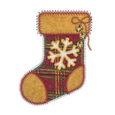 V-Stitch Designs Jingle Bell Mini Stocking - Digital Download