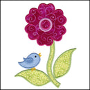 V-Stitch Designs Little Round Flower set -Digital Download