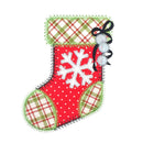 V-Stitch Designs Pom Poms Mini Stocking - Digital Download