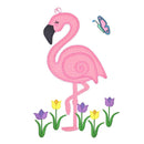V-Stitch Designs Spring Flamingo - Digital Download