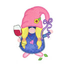 V-Stitch Designs Wine Gnome - Digital Download