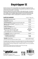 ByAnnie DayTripper  Pattern