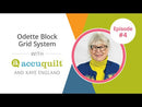 Accuquilt GO! Odette Block-11"Finished by Kaye England