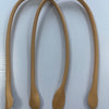 Leather Bag Handles Pk of 2 - Tan