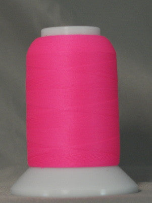 YLI Woolly Nylon 1000m Fluorescent Pink 292