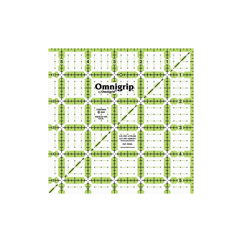 Omnigrip 5½" Square Ruler