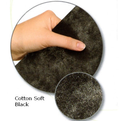 Madeira Tear Away Cotton Soft  Stabilizer 30cm x 10m Black