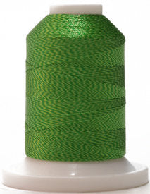 R&A Rayon Twisted Tweed Thread 40wt 640m Irish Green 79052