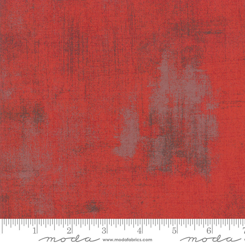 Moda Grunge Basics Cotton Red 151(0.5m)