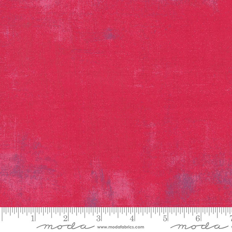 Moda Grunge Basics Cotton Raspberry 253 (0.5m)