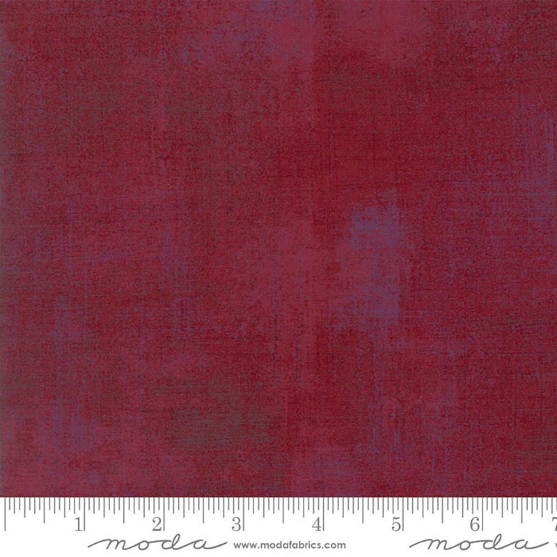 Moda Grunge Basics Cotton Beet Red 334 (0.5m)