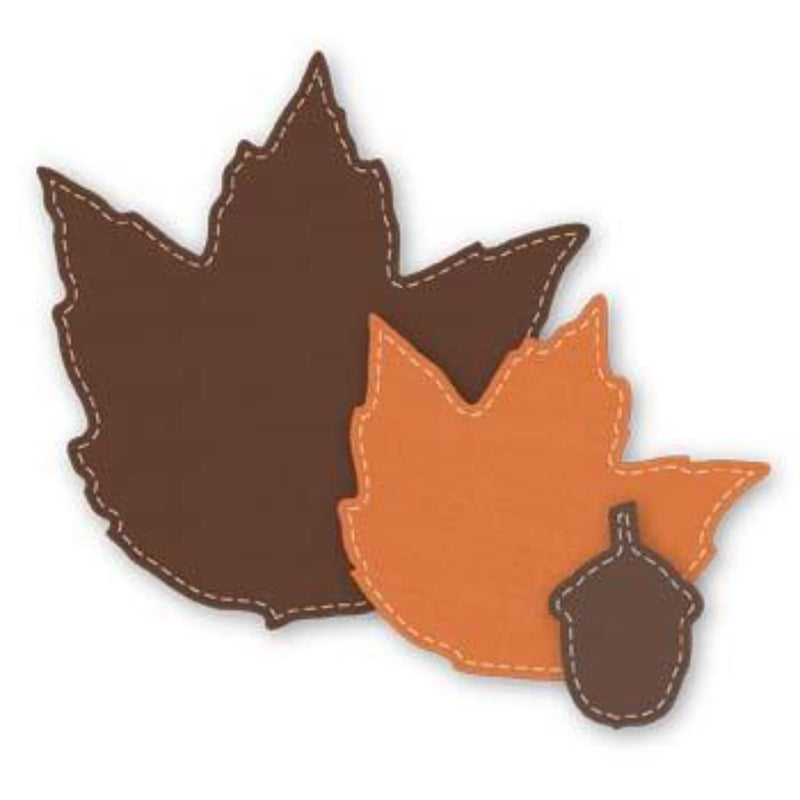Crossover Fall Maple Leaf Set of 3 Dies