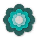 Crossover Flower Set of 4 Dies