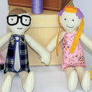 Crafters Edge Personalisable Doll Set of 12 Fabric Cutting Dies