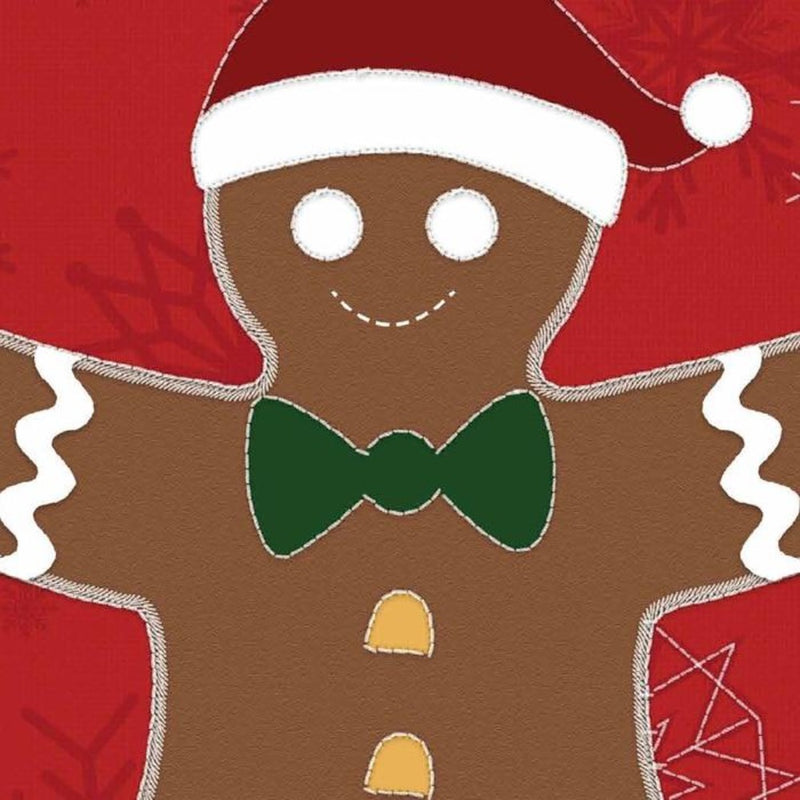 Crafters Edge Gingerbread Person Set of 6 Fabric Cutting Dies