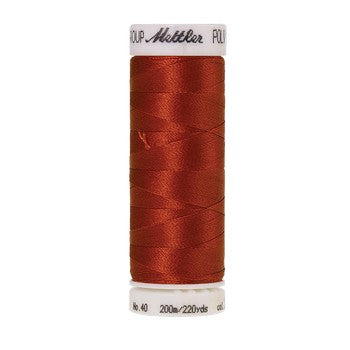 Mettler Polysheen Thread 40wt 200m Burnt Orange 1312