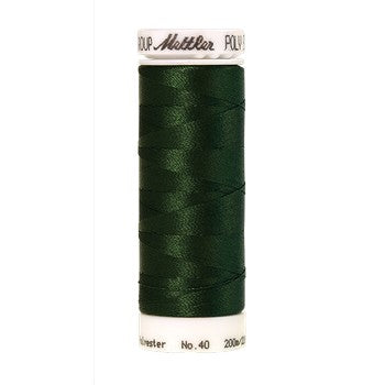 Mettler Polysheen Thread 40wt 200m Backyard Green 5944