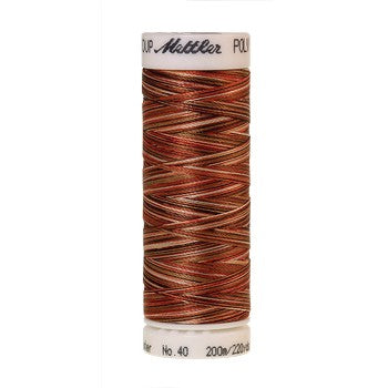 Mettler Polysheen Thread Multi 40wt 200m Autumn Spice 9302