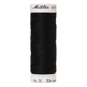 Mettler Ex Strong Thread 24/2 30m 100% Polyester Carbon 0822