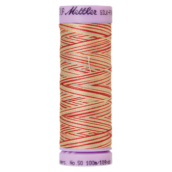 Mettler Cotton Thread Multi 50/3 100m Antique Floral 9849
