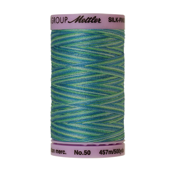 Mettler Cotton Thread Multi 50/3 457m Sea Spray 9814