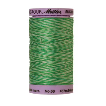 Mettler Cotton Thread Multi 50/3 457m Minty 9821